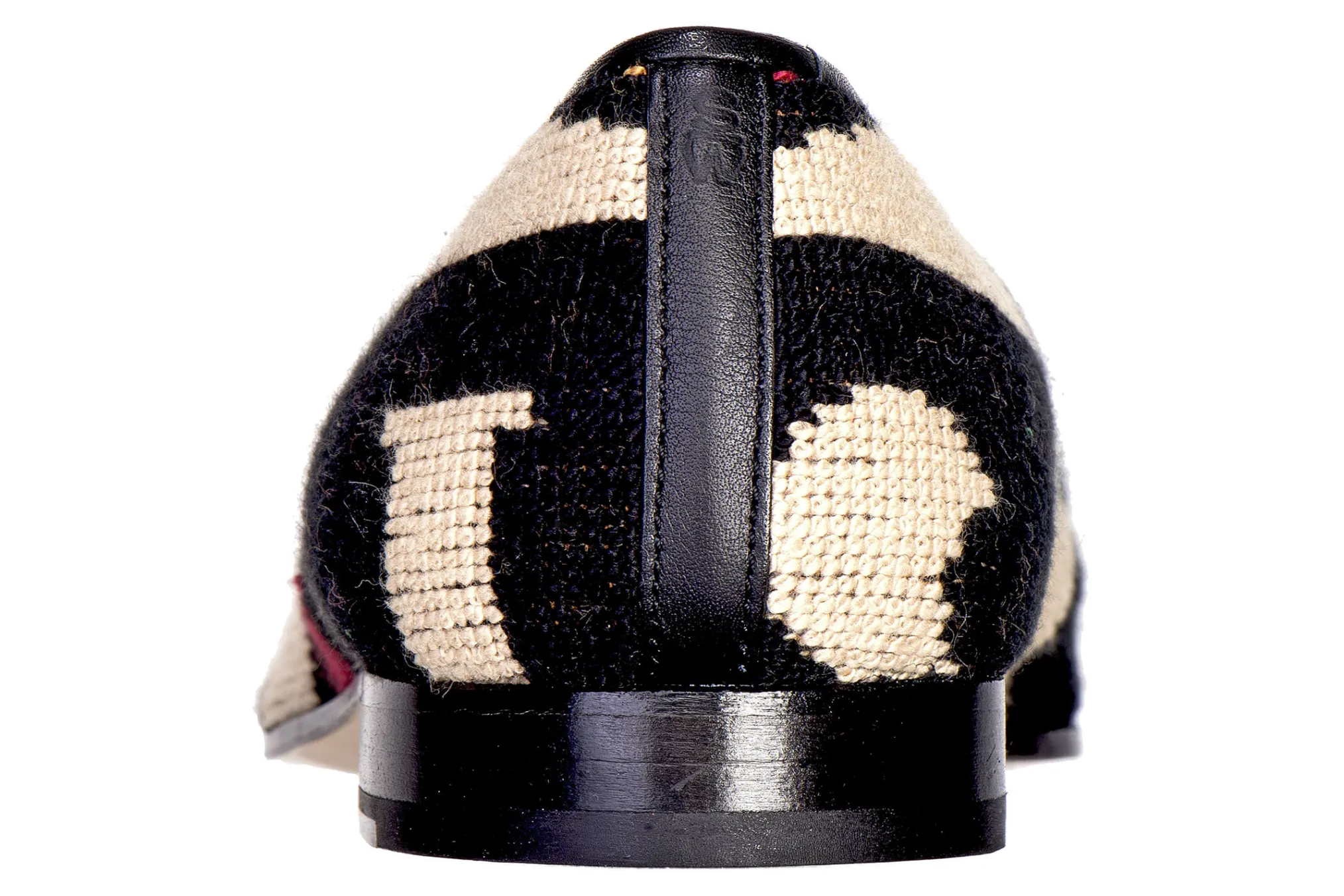 Crest Color Needlepoint Slipper (Women)